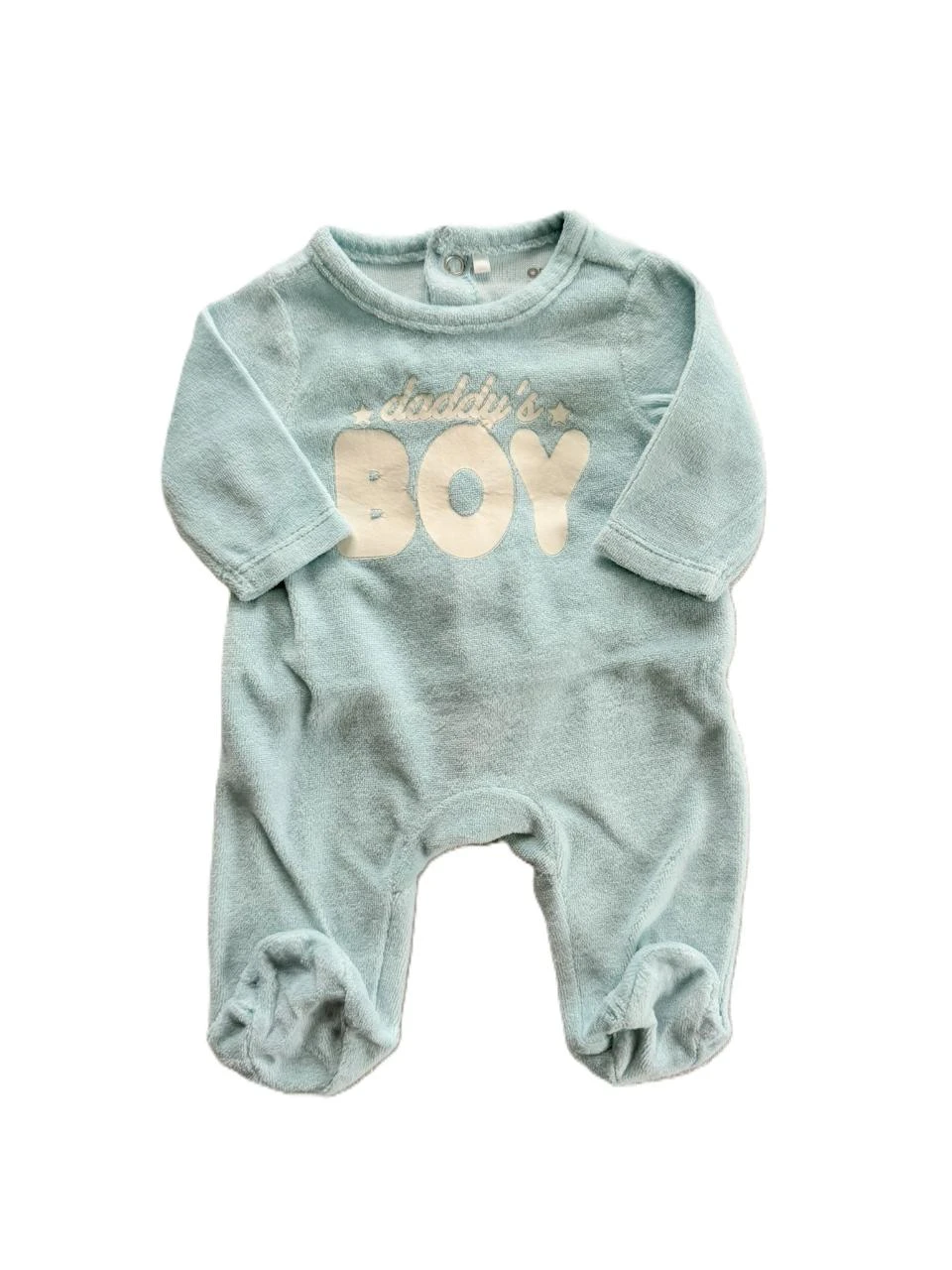 Pyjama bleu ciel velours Orchestra naissance